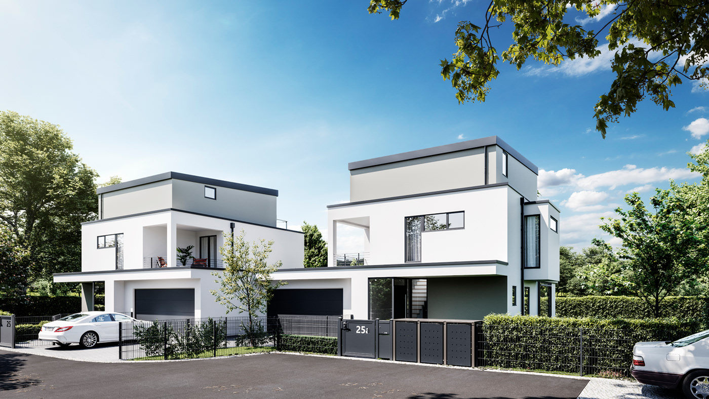 3d exterior rendering